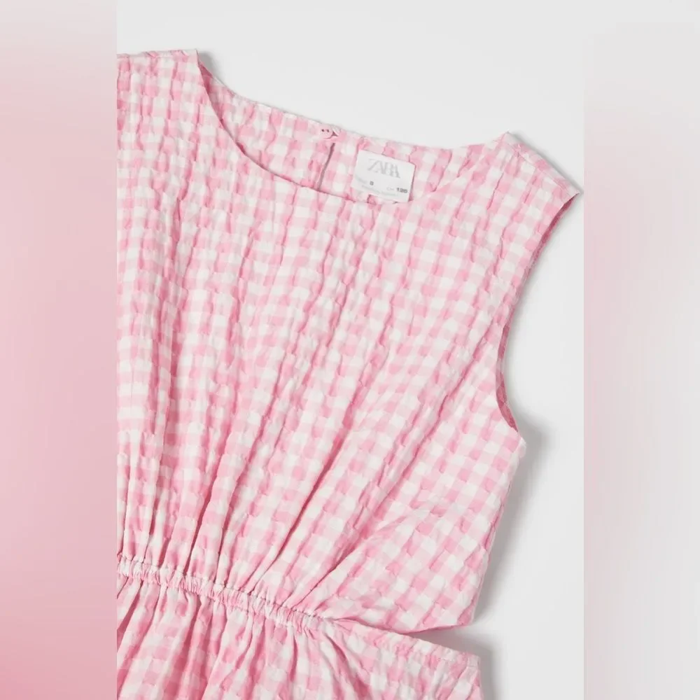 ZARA GINGHAM DRESS